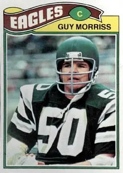 1977 Topps #163 - Guy Morriss - Philadelphia Eagles