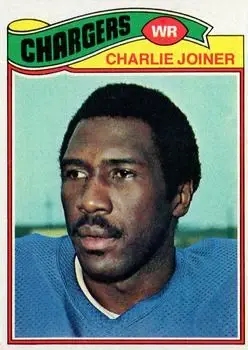 1977 Topps #167 - Charlie Joiner - San Diego Chargers