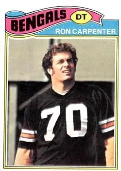1977 Topps #168 - Ron Carpenter - Cincinnati Bengals 1977 Topps #168 - Ron Carpenter - Cincinnati Bengals