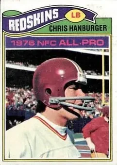 1977 Topps #170 - Chris Hanburger - Washington Redskins