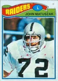 1977 Topps Mexican #173 - John Matuszak - Oakland Raiders