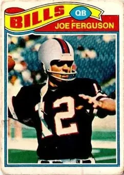 1977 Topps Mexican #174 - Joe Ferguson - Buffalo Bills