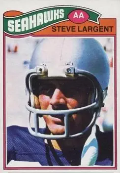 1977 Topps Mexican #177 - Steve Largent - Seattle Seahawks