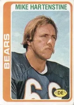 1978 Topps #72 - Mike Hartenstine - Chicago Bears