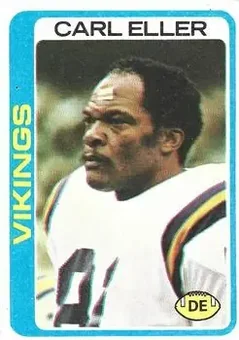 1978 Topps #79 - Carl Eller - Minnesota Vikings