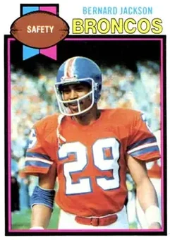 1979 Topps #12 - Bernard Jackson - Denver Broncos