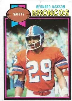 1979 Topps #12 - Bernard Jackson - Denver Broncos