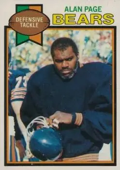 1979 Topps #15 - Alan Page - Chicago Bears