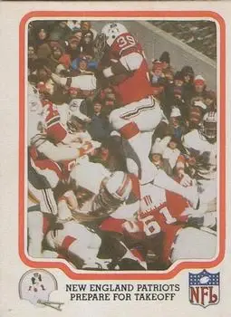 1979 Fleer Team Action #31 - Card #31 - New England Patriots - Front 1979 Fleer Team Action #31 - Card #31 - New England Patriots - Front