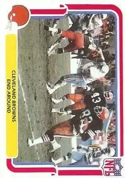 1980 Fleer Team Action #11 - Card #11 - Cleveland Browns - Front 1980 Fleer Team Action #11 - Card #11 - Cleveland Browns - Front