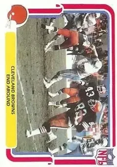 1980 Fleer Team Action #11 - Card #11 - Cleveland Browns