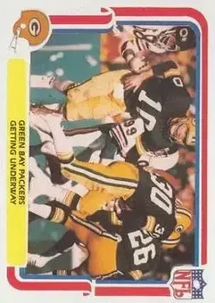 1980 Fleer Team Action #19 - Card #19 - Green Bay Packers