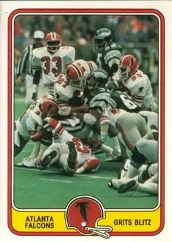 1981 Fleer Team Action #2 - Card #2 - Atlanta Falcons