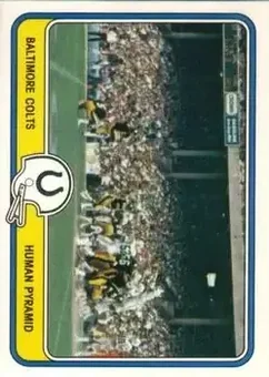 1981 Fleer Team Action #4 - Card #4 - Baltimore Colts