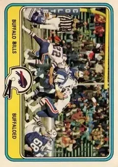 1981 Fleer Team Action #6 - Card #6 - Buffalo Bills