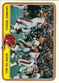 1981 Fleer Team Action #9 - Card #9 - Cincinnati Bengals