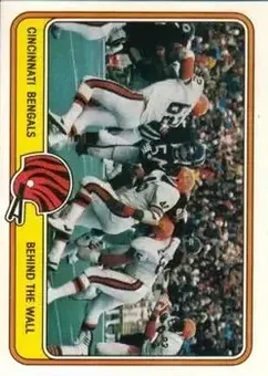 1981 Fleer Team Action #9 - Card #9 - Cincinnati Bengals