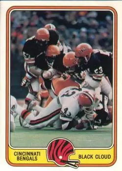 1981 Fleer Team Action #10 - Card #10 - Cincinnati Bengals