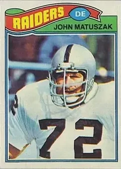 1977 Topps #173 - John Matuszak - Oakland Raiders