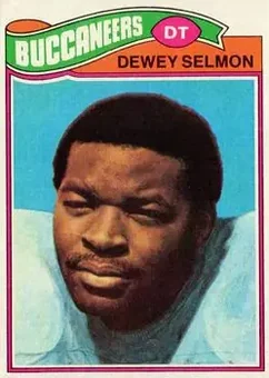 1977 Topps #178 - Dewey Selmon - Tampa Bay Buccaneers