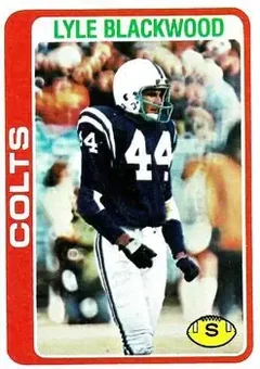 1978 Topps #89 - Lyle Blackwood - Baltimore Colts