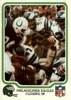 1979 Fleer Team Action #42 - Card #42 - Philadelphia Eagles