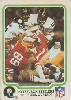 1979 Fleer Team Action #44 - Card #44 - Pittsburgh Steelers - Front