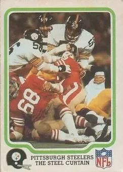 1979 Fleer Team Action #44 - Card #44 - Pittsburgh Steelers