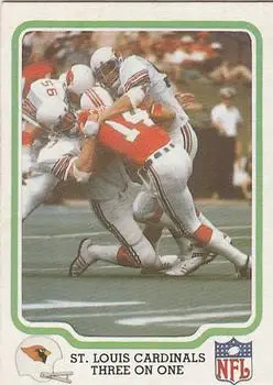 1979 Fleer Team Action #46 - Card #46 - St. Louis Cardinals - Front