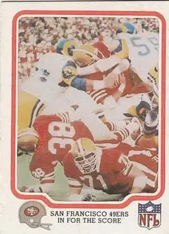 1979 Fleer Team Action #49 - Card #49 - San Francisco 49ers