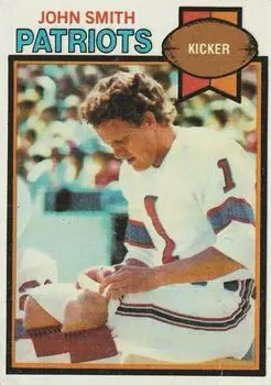 1979 Topps #16 - John Smith - New England Patriots