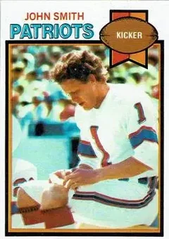 1979 Topps #16 - John Smith - New England Patriots