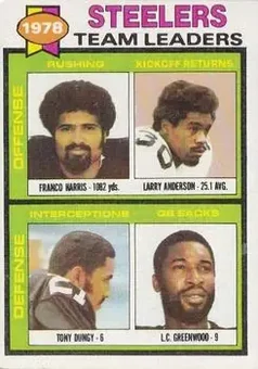 1979 Topps #19 - Card #19 - Pittsburgh Steelers