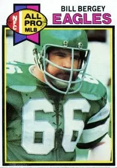 1979 Topps #20 - Bill Bergey - Philadelphia Eagles