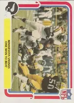 1980 Fleer Team Action #29 - Card #29 - Minnesota Vikings - Front 1980 Fleer Team Action #29 - Card #29 - Minnesota Vikings - Front