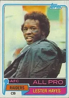 1981 Topps #20 - Lester Hayes - Oakland Raiders