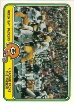 1981 Fleer Team Action #19 - Card #19 - Green Bay Packers