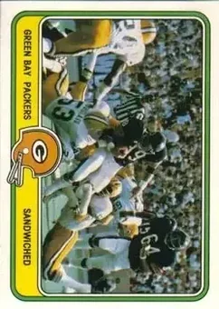 1981 Fleer Team Action #20 - Card #20 - Green Bay Packers
