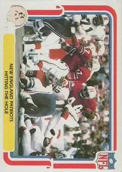1980 Fleer Team Action #31 - Card #31 - New England Patriots - Front 1980 Fleer Team Action #31 - Card #31 - New England Patriots - Front