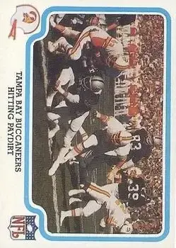 1979 Fleer Team Action #53 - Card #53 - Tampa Bay Buccaneers - Front
