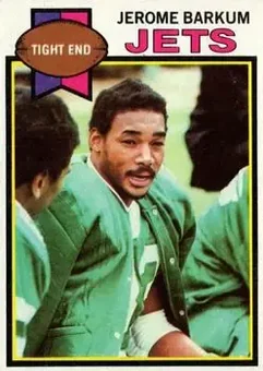 1979 Topps #21 - Jerome Barkum - New York Jets