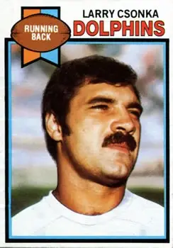1979 Topps #22 - Larry Csonka - Miami Dolphins