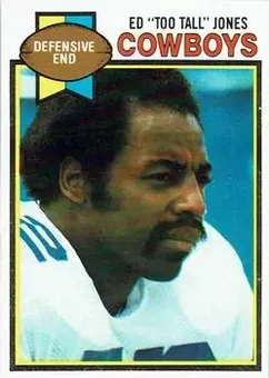1979 Topps #24 - Ed "Too Tall" Jones - Dallas Cowboys