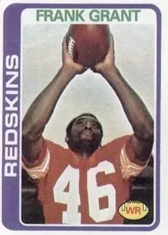 1978 Topps #91 - Frank Grant - Washington Redskins
