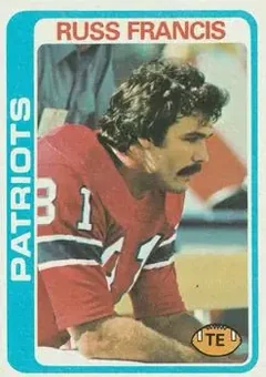 1978 Topps #95 - Russ Francis - New England Patriots