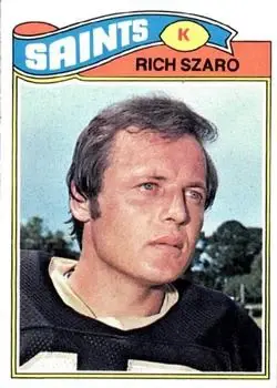 1977 Topps #182 - Rich Szaro - New Orleans Saints