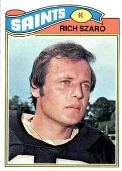 1977 Topps #182 - Rich Szaro - New Orleans Saints