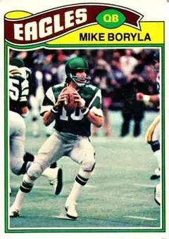 1977 Topps #183 - Mike Boryla - Philadelphia Eagles