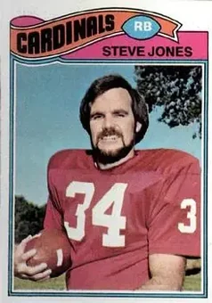 1977 Topps #184 - Steve Jones - St. Louis Cardinals