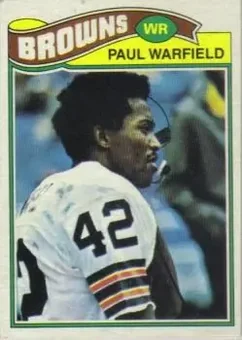 1977 Topps #185 - Paul Warfield - Cleveland Browns